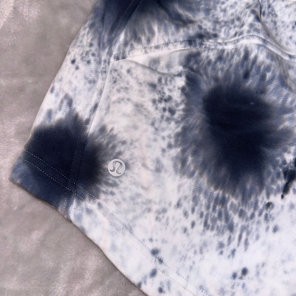 Lululemon inner glow 3’’ Terry marble dye navy - Picture 4 of 4